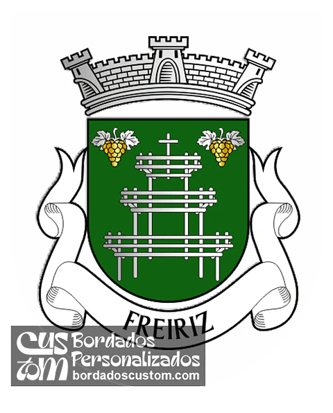 Emblema Bordado Freguesia de Freiriz (Vila Verde, Braga)