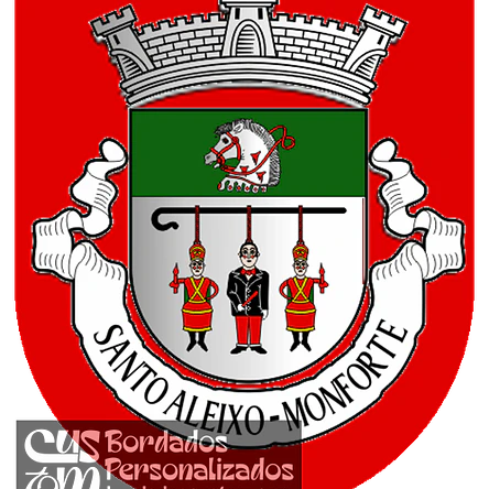 Emblema Bordado Freguesia de Santo Aleixo (Monforte, Portalegre) 1