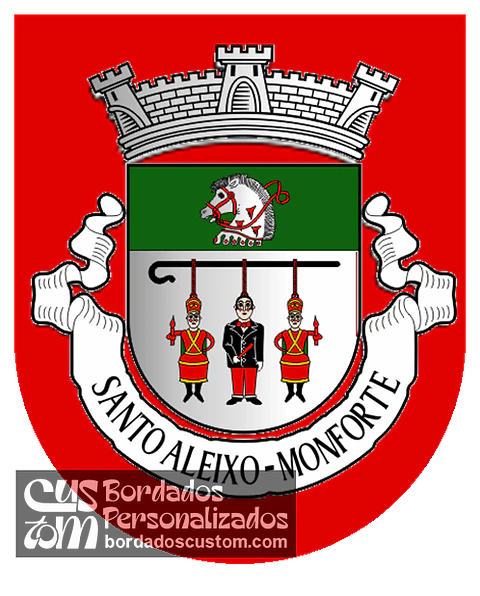Emblema Bordado Freguesia de Santo Aleixo (Monforte, Portalegre)