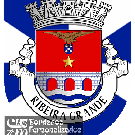 Emblema Bordado Município de Ribeira Grande (Açores) 1