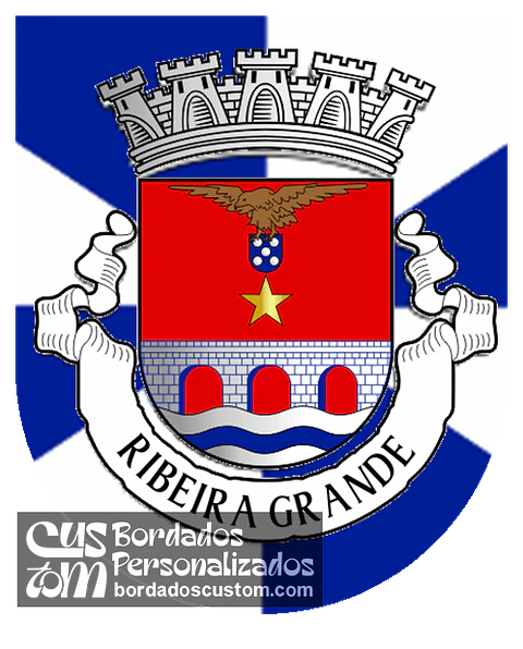 Emblema Bordado Município de Ribeira Grande (Açores)