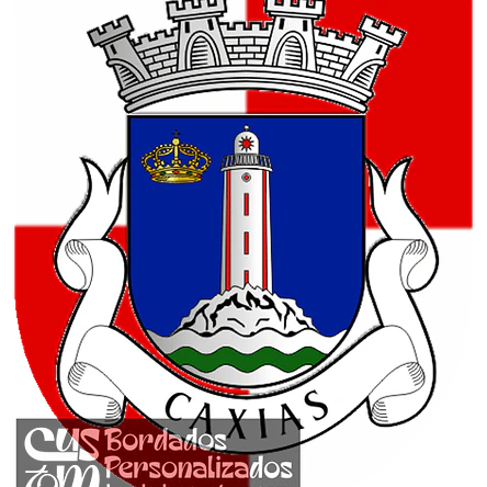 Emblema Bordado Antiga Freguesia de Caxias (Oeiras, Lisboa) 1