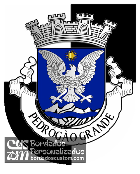 Emblema Bordado Município de Pedrógão Grande (Leiria)