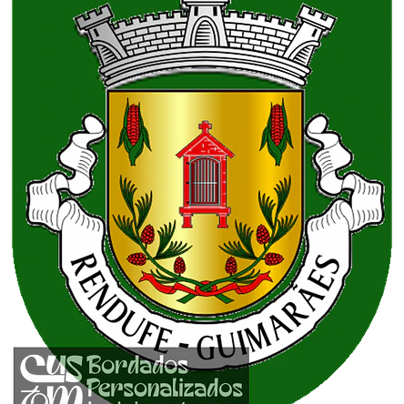 Emblema Bordado Antiga Freguesia de Rendufe (Guimarães, Braga) 1