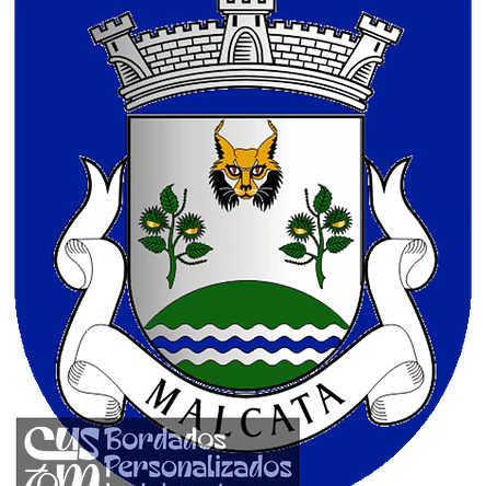 Emblema Bordado Freguesia de Malcata (Sabugal, Guarda) 1