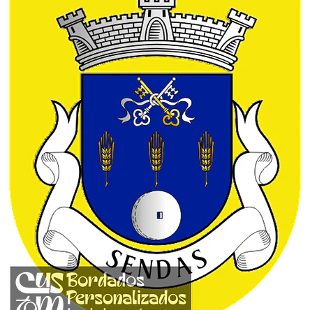 Emblema Bordado Freguesia de Sendas (Bragança, Bragança) 1