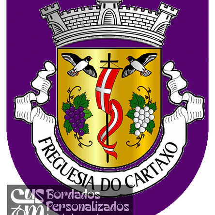 Emblema Bordado Antiga Freguesia de Cartaxo (Cartaxo, Santarém) 1