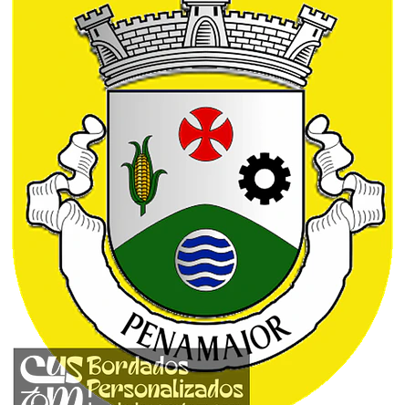 Emblema Bordado Freguesia de Penamaior (Paços de Ferreira, Porto) 1