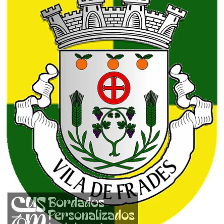 Emblema Bordado Freguesia de Vila de Frades (Vidigueira, Beja) 1