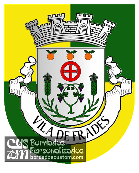 Emblema Bordado Freguesia de Vila de Frades (Vidigueira, Beja)