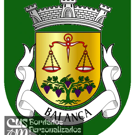 Emblema Bordado Freguesia de Balança (Teras de Bouro, Braga) 1