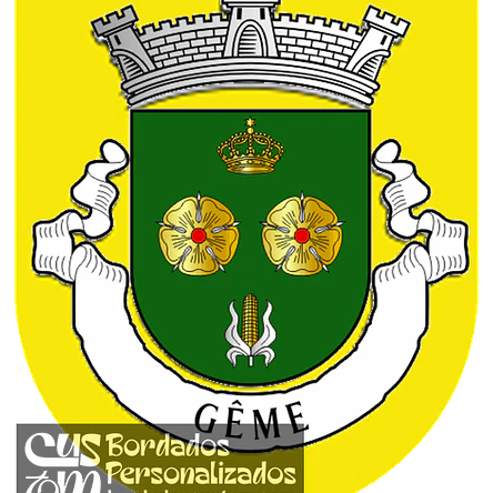 Emblema Bordado Freguesia de Gême (Vila Verde, Braga) 1