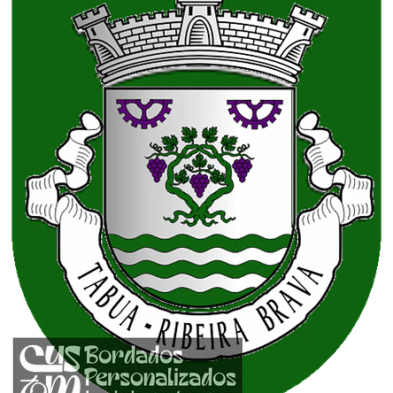 Emblema Bordado Freguesia de Tabua (Ribeira Brava, Madeira) 1