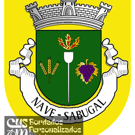 Emblema Bordado Freguesia de Nave (Sabugal, Guarda) 1