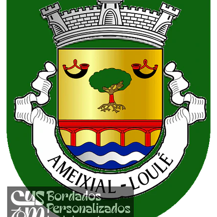 Emblema Bordado Freguesia de Ameixial (Loulé, Faro) 1