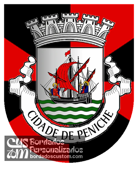 Emblema Bordado Município de Peniche (Leiria)
