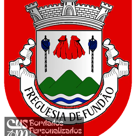 Emblema Bordado Antiga Freguesia de Fundão (Fundão, Castelo Branco) 1