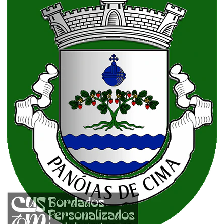 Emblema Bordado Freguesia de Panóias de Cima (Guarda, Guarda) 1