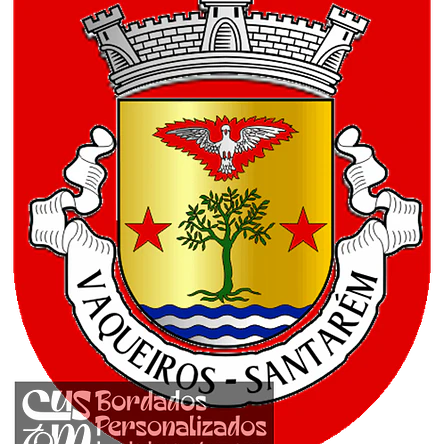 Emblema Bordado Antiga Freguesia de Vaqueiros (Santarém, Santarém) 1