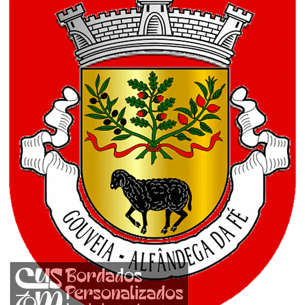 Emblema Bordado Antiga Freguesia de Gouveia (Alfândega da Fé, Bragança) 1