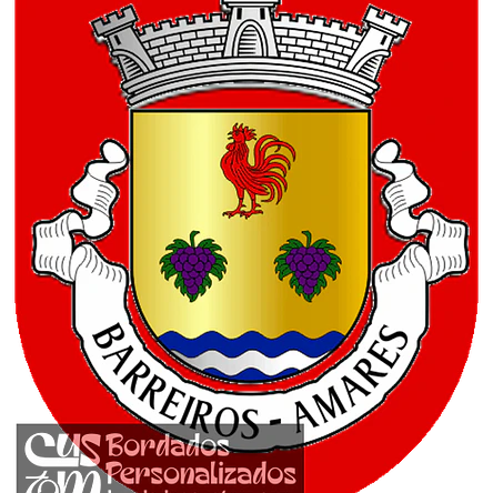 Emblema Bordado Freguesia de Barreiros (Amares, Braga) 1