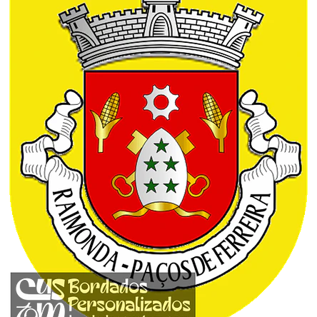 Emblema Bordado Freguesia de Raimonda (Paços de Ferreira, Porto) 1
