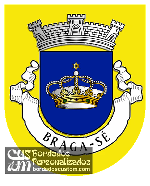 Emblema Bordado Antiga Freguesia de Braga (Sé) (Braga, Braga)