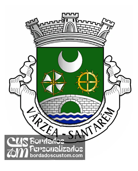 Emblema Bordado Antiga Freguesia de Várzea (Santarém, Santarém)