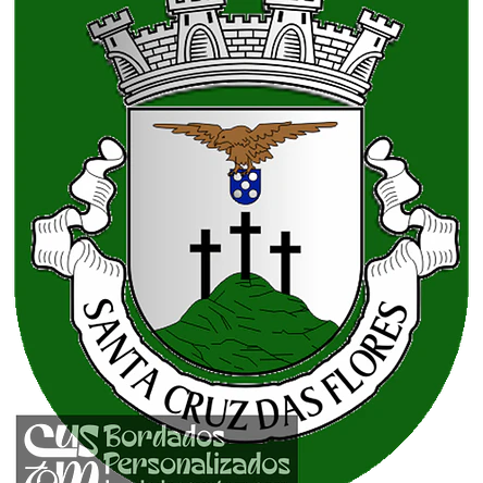 Emblema Bordado Município de Santa Cruz das Flores (Açores) 1