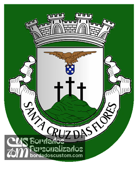Emblema Bordado Município de Santa Cruz das Flores (Açores)