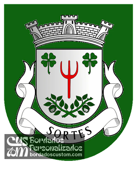 Emblema Bordado Freguesia de Sortes (Bragança, Bragança)