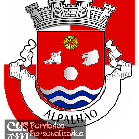 Emblema Bordado Freguesia de Alpalhão (Nisa, Portalegre) 1