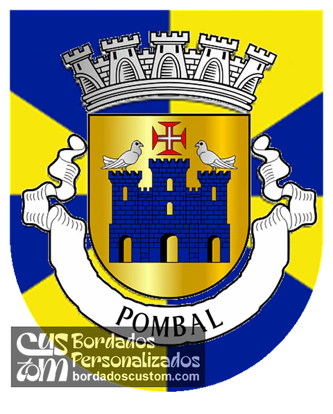 Emblema Bordado Município de Pombal (Leiria)