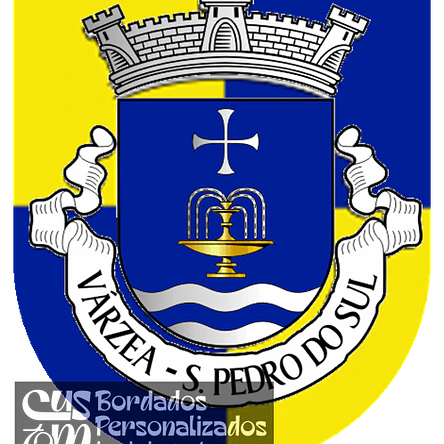 Emblema Bordado Antiga Freguesia de Várzea (São Pedro do Sul, Viseu) 1