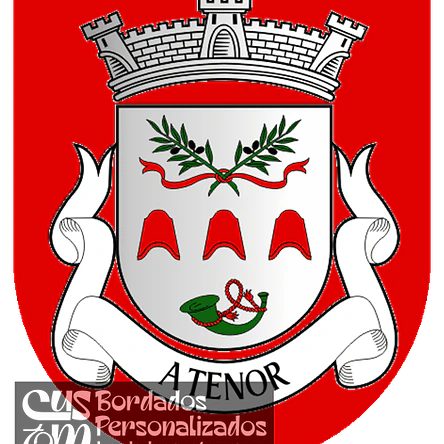 Emblema Bordado Antiga Freguesia de Atenor (Miranda do Douro, Bragança) 1