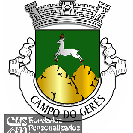 Emblema Bordado Freguesia de Campo do Gerês (Terras de Bouro, Braga) 1