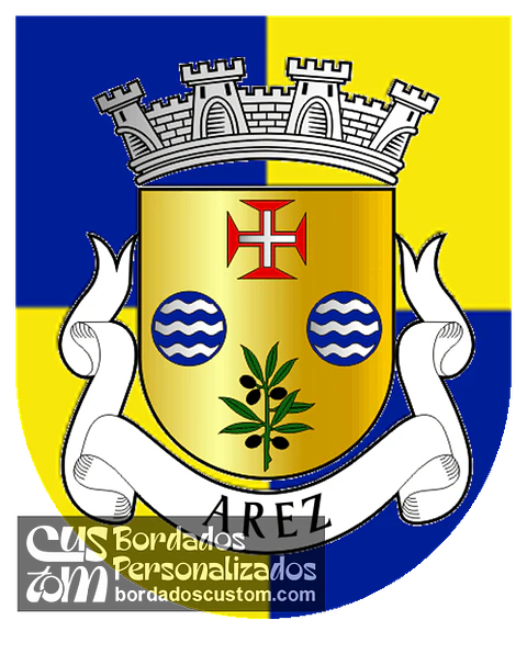 Emblema Bordado Freguesia de Arez (Nisa, Portalegre)
