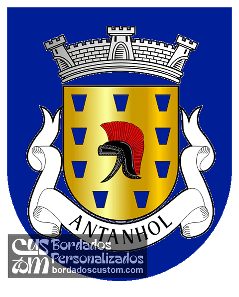 Emblema Bordado Antiga Freguesia de Antanhol (Coimbra, Coimbra)