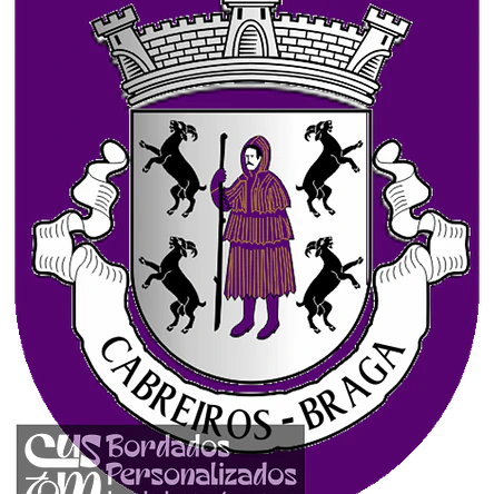 Emblema Bordado Antiga Freguesia de Cabreiros (Braga, Braga) 1