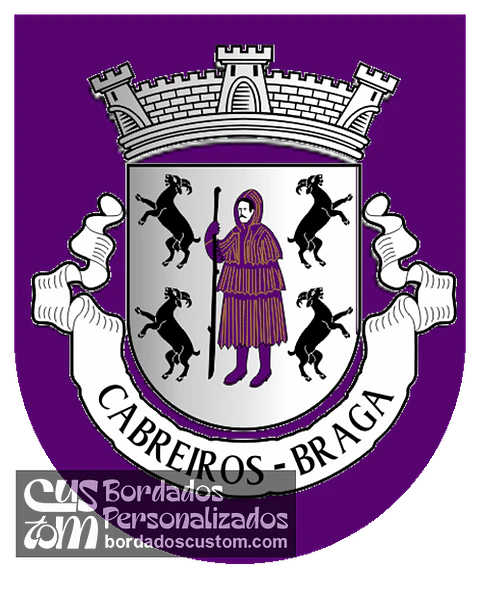 Emblema Bordado Antiga Freguesia de Cabreiros (Braga, Braga)