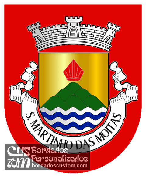 Emblema Bordado Antiga Freguesia de São Martinho das Moitas (São Pedro do Sul, Viseu)