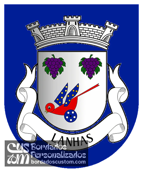 Emblema Bordado Freguesia de Lanhas (Vila Verde, Braga)