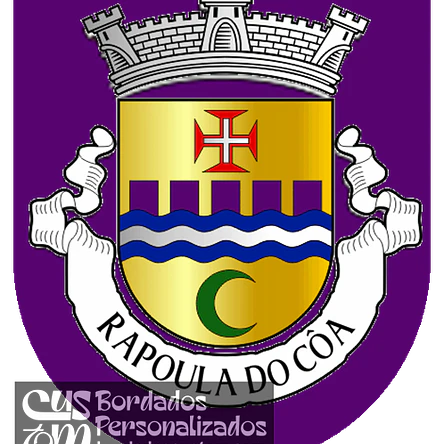 Emblema Bordado Freguesia de Rapoula do Côa (Sabugal, Guarda) 1