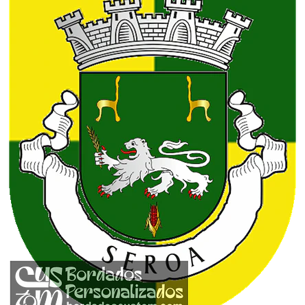 Emblema Bordado Freguesia de Seroa (Paços de Ferreira, Porto) 1