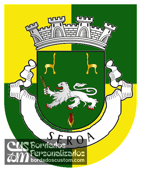 Emblema Bordado Freguesia de Seroa (Paços de Ferreira, Porto)