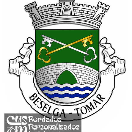 Emblema Bordado Antiga Freguesia de Beselga (Tomar, Santarém) 1