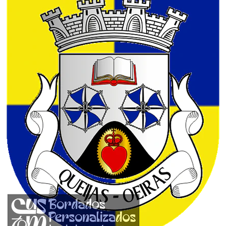 Emblema Bordado Antiga Freguesia de Queijas (Oeiras, Lisboa) 1