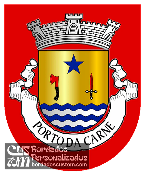 Emblema Bordado Freguesia de Porto da Carne (Guarda, Guarda)
