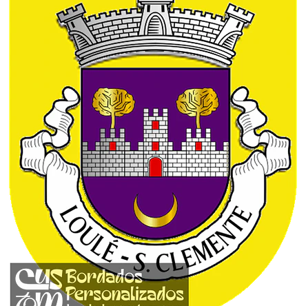 Emblema Bordado Freguesia de Loulé (São Clemente) (Loulé, Faro) 1