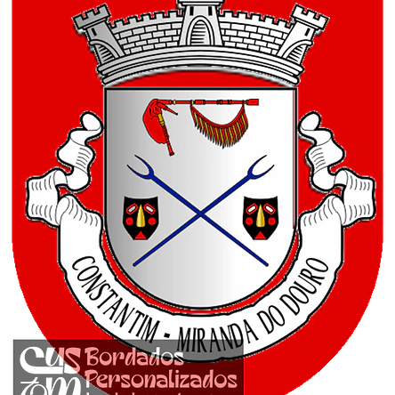 Emblema Bordado Antiga Freguesia de Constantim (Miranda do Douro, Bragança) 1